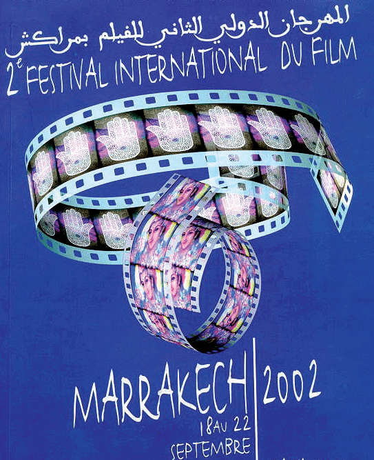 Affiche 2e edition du Festival international du film de Marrakech